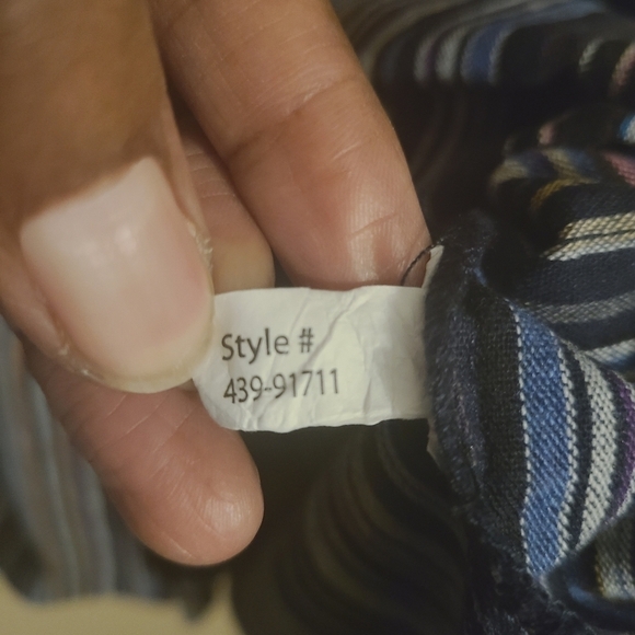 Mododoc | Women's Sandcastle Stripe Tiered Ruffle Mini Dress (Size Small) - Picture 5 of 12